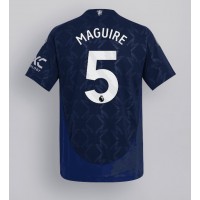 Pánský Fotbalový dres Manchester United Harry Maguire #5 2024-25 Venkovní Krátký Rukáv